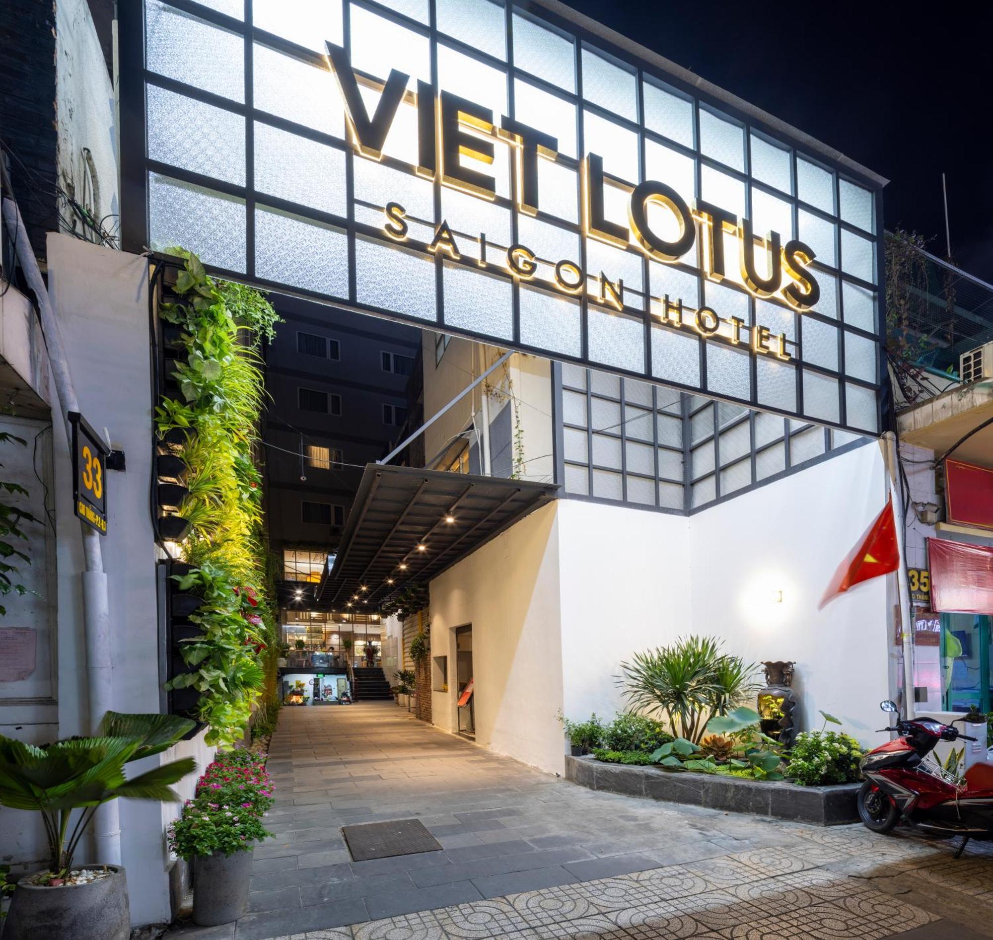 Viet Lotus Saigon Hotel Ho Si Minh-város Kültér fotó